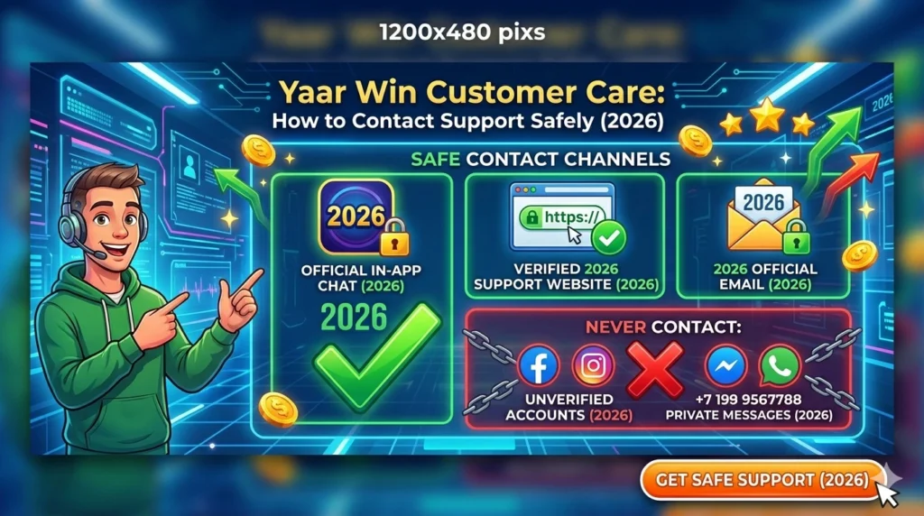 Yaar Win Customer Care Support
