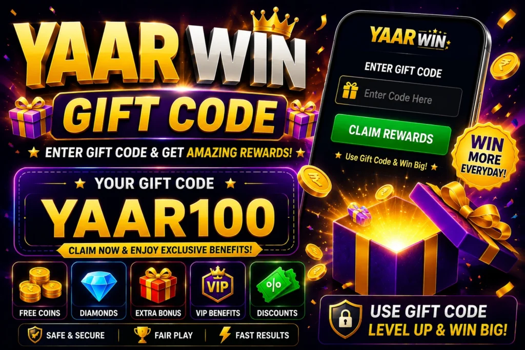 Yaar Win Gift Code